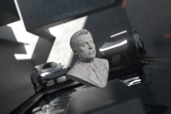Motion video about Elon Musk