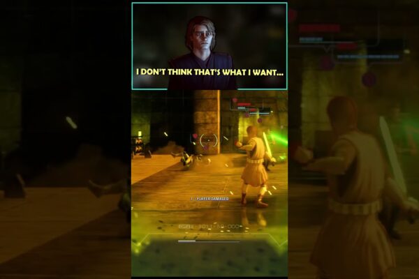 Palpatine Thinks Anakin Has Potential ;) (ElevenLabs AI) #shorts #elevenlabs #starwars