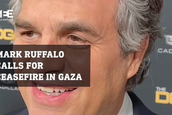 Mark Ruffalo calls for a ceasefire in Gaza at the Directors Guild of America Awards