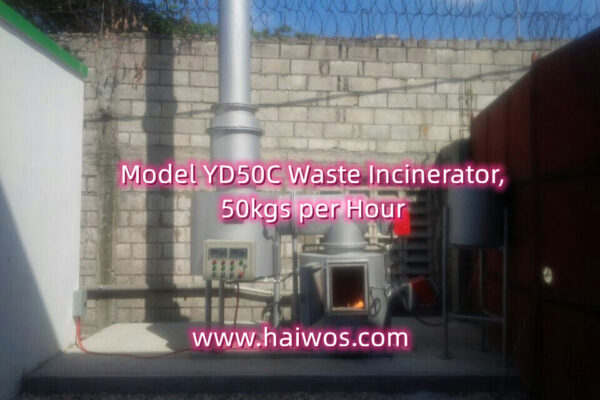 Model YD50C Waste Incinerator