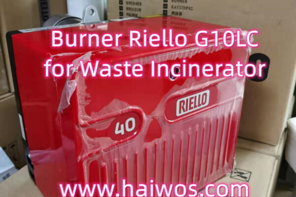 Burner Riello Model G10LC for Waste Incinerator