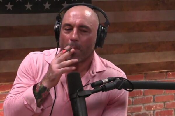 Elon Musk smoking a blunt