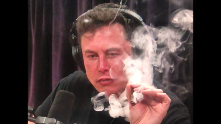 A video of Tesla Founder Elon Musk smoking marijuana, goes viral