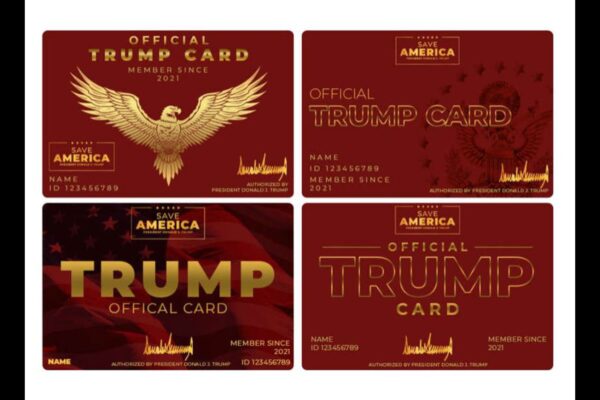 Antichrist Trump Wants His Supporters To Carry ‘Trump Cards’