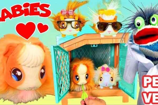 Fizzy the Pet Vet Helps Mama Guinea Pig and Babies