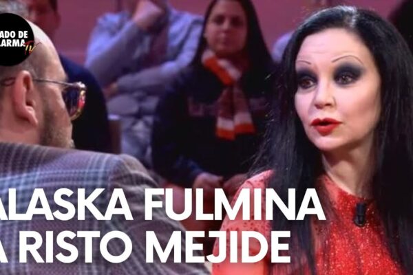 ALASKA destroza a RISTO MEJIDE cuando este intentaba RIDICULIZARLA por encasillarla de DERECHAS