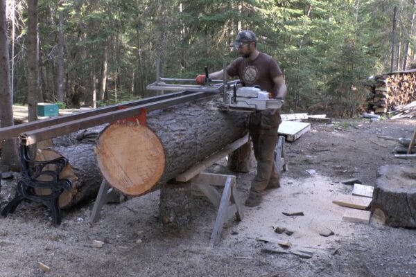Logs to Lumber: Alaskan Chainsaw Milling