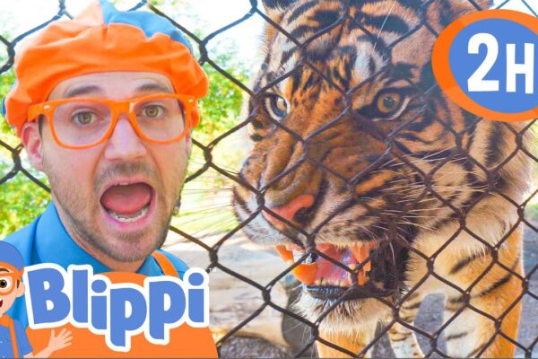 2 HOURS OF BLIPPI ANIMALS | Best Animal Videos for Kids | Educational Videos for Kids | Blippi Toys