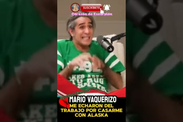 MARIO VAQUERIZO: ME ECHARON DEL TRABAJO POR CASARME CON ALASKA. #alaska #mariovaquerizo #fangoria