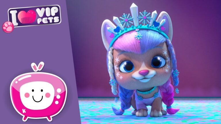❄️🤩 TALENTO da PATINAÇÃO no GELO 🤩❄️ VIP PETS 🌈 PENTEAR É OUSAR! ✨ NOVO EPISÓDIO 💕 DESENHO INFANTIL