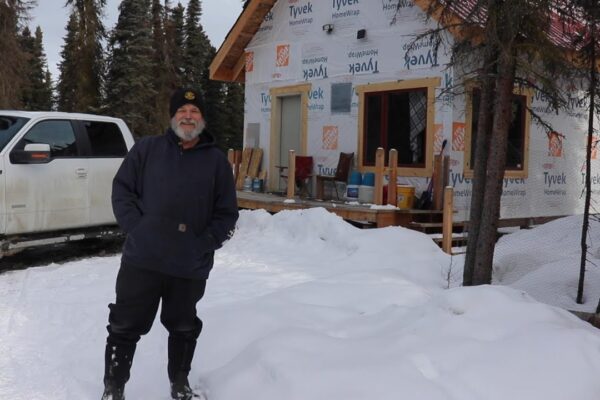 This years projects at the Alaska cabin