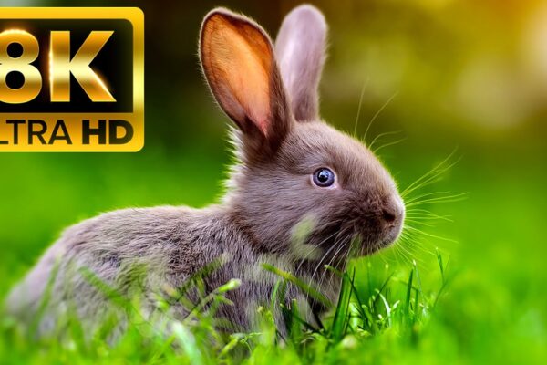 AROUND THE WORLD ANIMALS – 8K (60FPS) ULTRA HD – With Nature Sounds (Colorfully Dynamic)