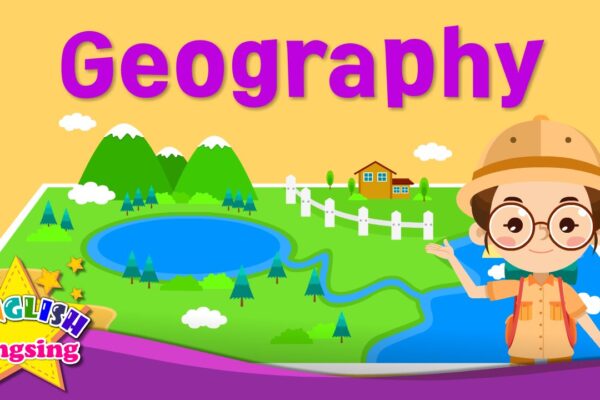 Kids vocabulary – Geography – Nature – Learn English for kids – English educational video