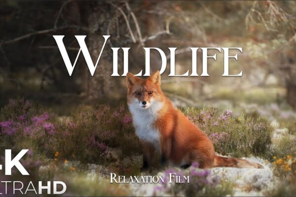 Wildlife Animals Relaxation Film 4K – Peaceful Relaxing Music – 4k Video UltraHD