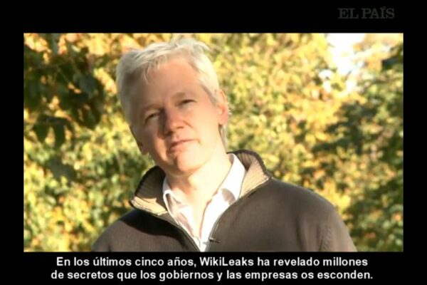 Mensaje de Julian Assange – Support Wikileaks (V.O.S.E)